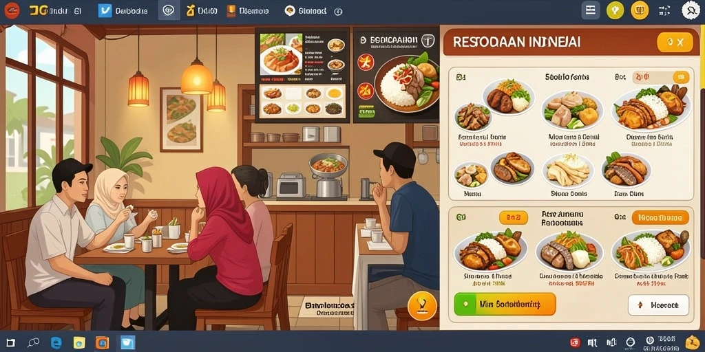 Tampilan grafis yang menawan dan warna cerah.
