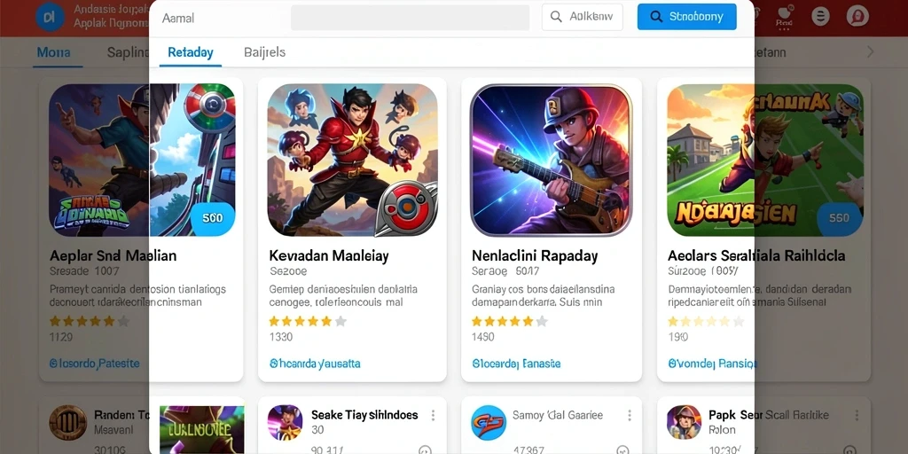 Tampilan antarmuka yang user-friendly dan menarik.
