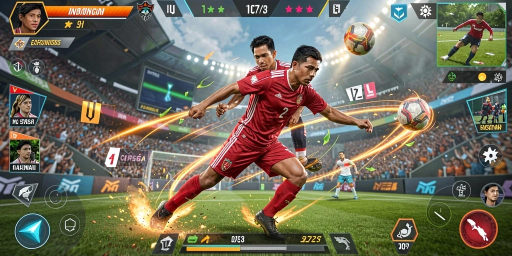 Tampilan awal yang menarik dan penuh warna.