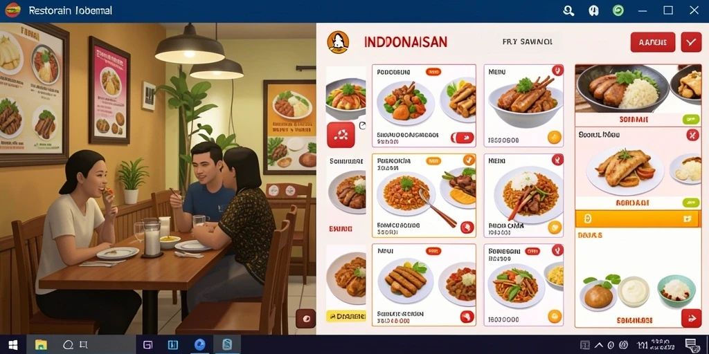 Tangkapan layar menunjukkan karakter utama dalam misi aksi.