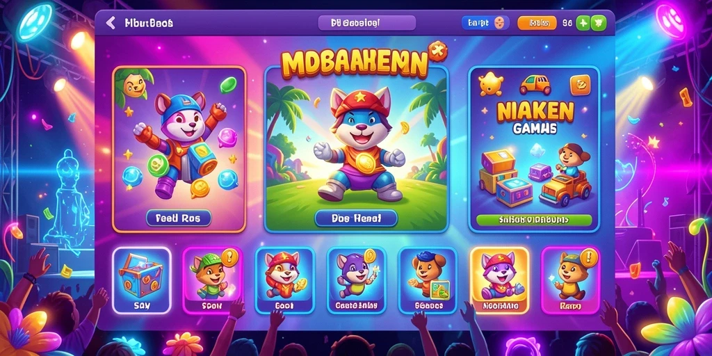Tampilan utama aplikasi JONITOGEL yang menarik dan user-friendly.