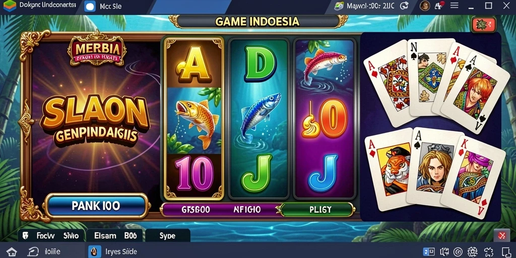 Tampilan antarmuka pengguna yang intuitif dan menarik.