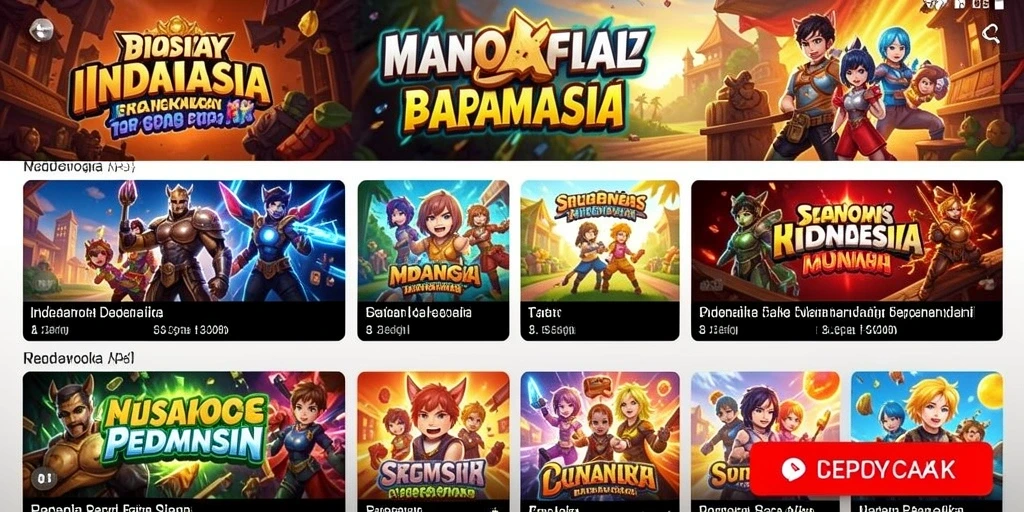 Tampilan antarmuka menarik yang memudahkan navigasi.