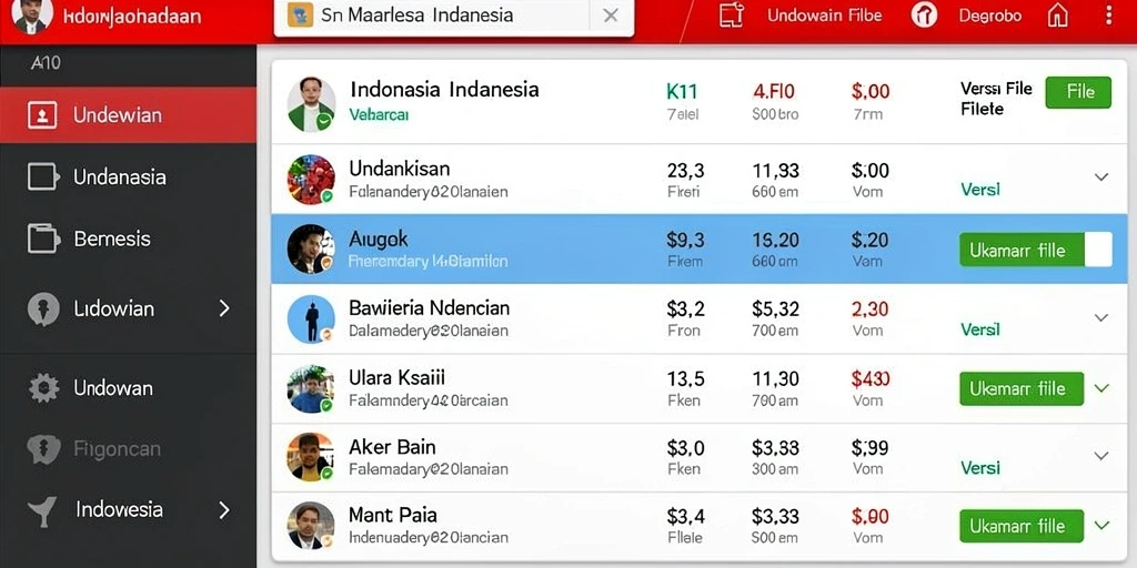 Tampilan antarmuka yang menarik dan mudah dinavigasi.