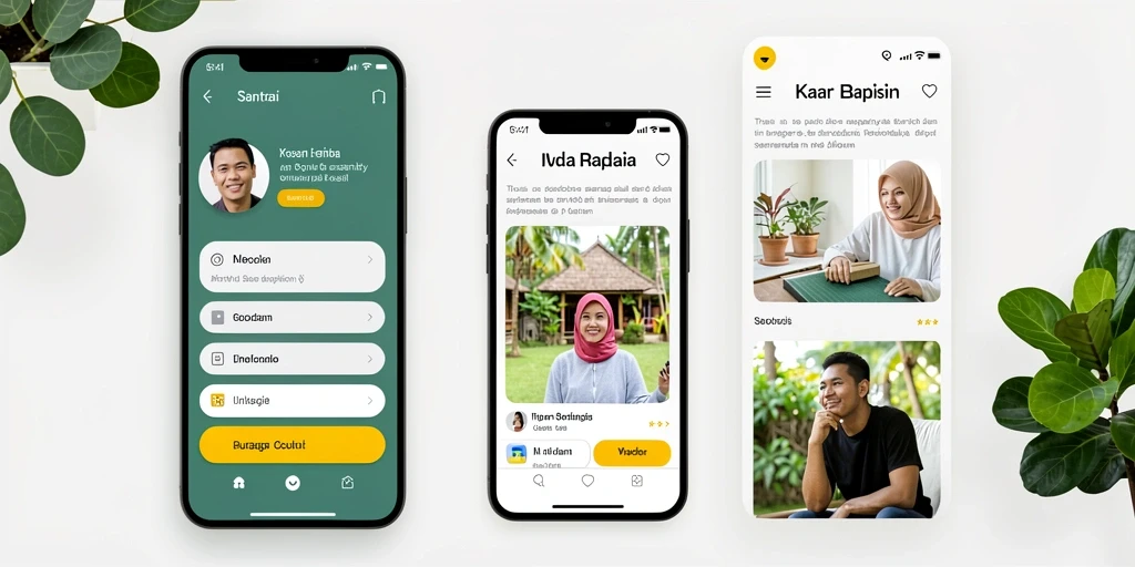 Tampilan antarmuka yang menarik dan mudah dinavigasi.
