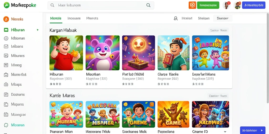 Tampilan antarmuka pengguna yang intuitif.