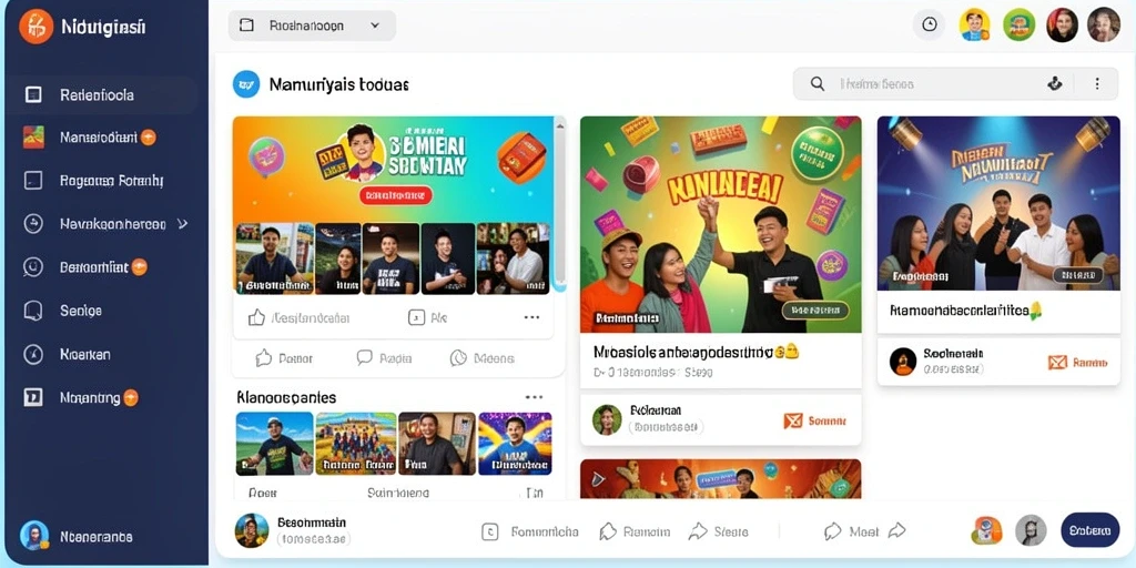 Tampilan antarmuka aplikasi yang menarik.