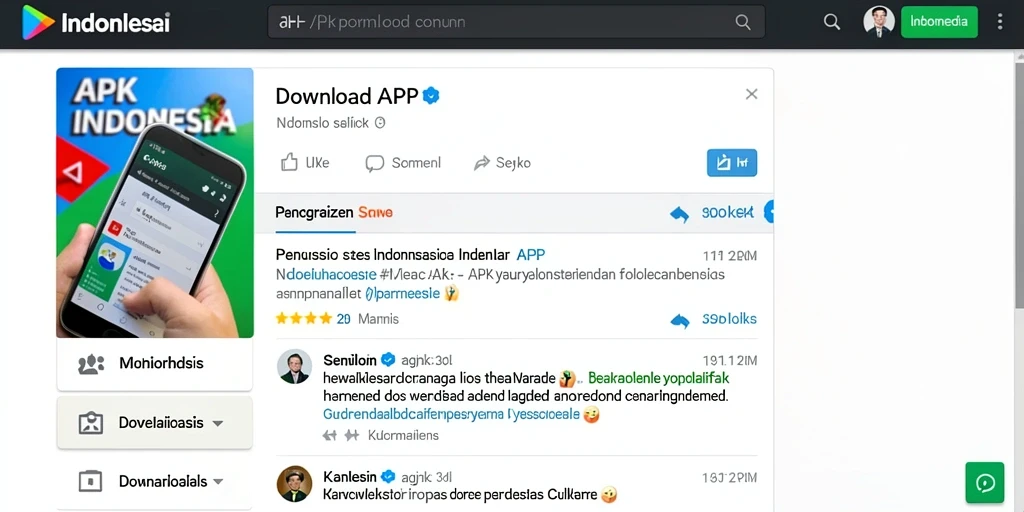 Tampilan awal yang menarik dan intuitif.