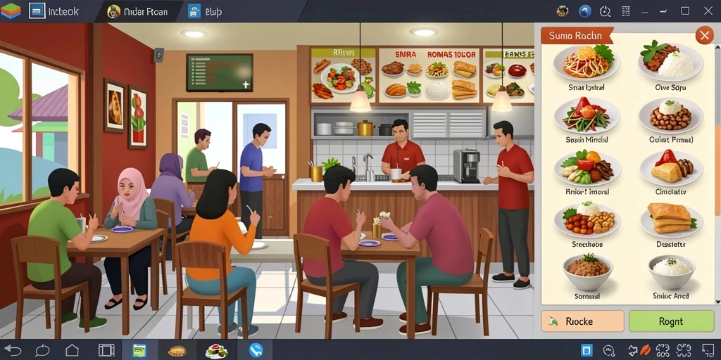 Screenshot menampilkan karakter utama dalam aksi bertarung.